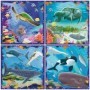 Puzzle Up animale marine 4 puzzle 64 72 81 90 piese